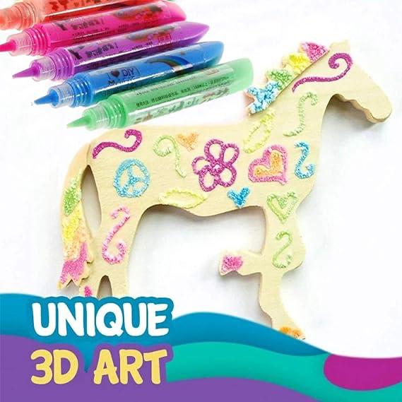 3d magic puffy pen